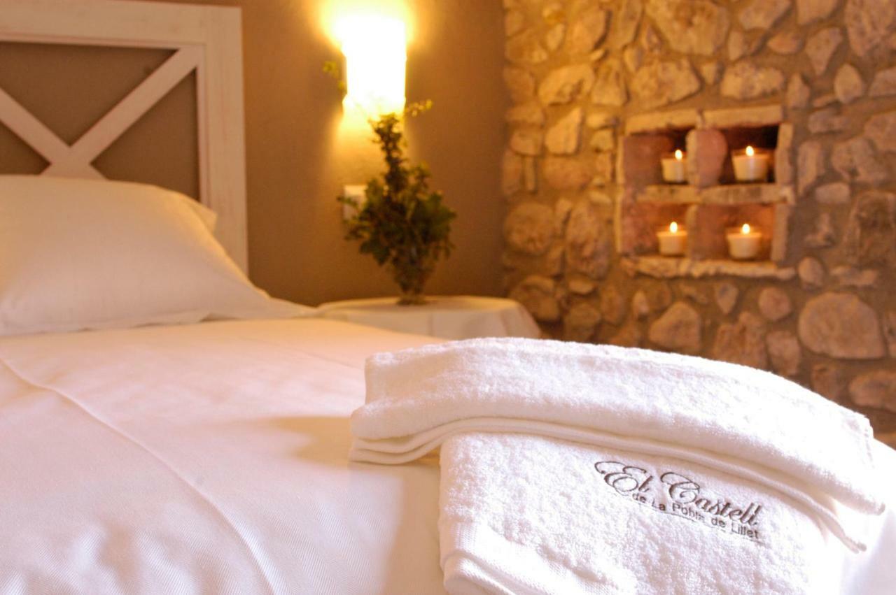El Castell De La Pobla De Lillet (Adults Only) Villa Buitenkant foto